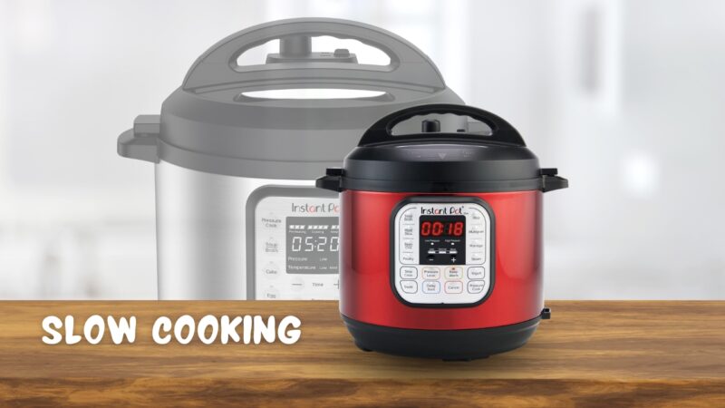 Instant pot steaming and slow cooking